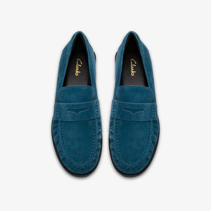 Alixea Walk Teal Suede | Clarks discount