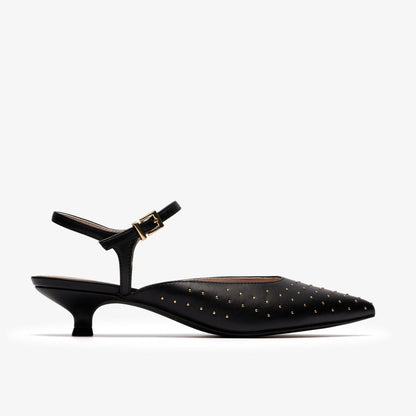 Pisa Stud Black Leather | Clarks Sale
