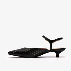 Pisa Stud Black Leather | Clarks Sale