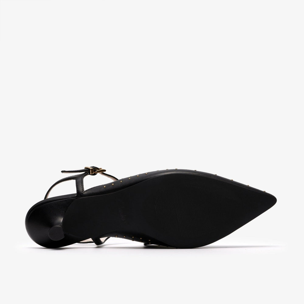 Pisa Stud Black Leather | Clarks Sale