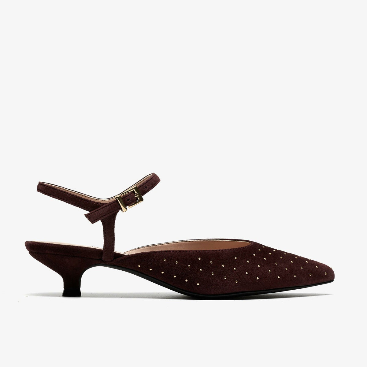 Pisa Stud Brown Suede | Clarks for sale
