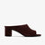 Dark Brown Suede