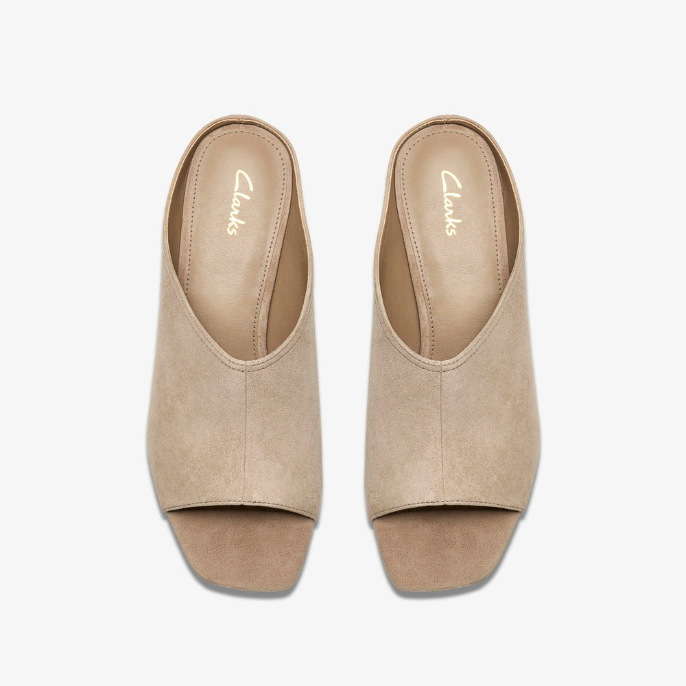 Siray Mule Mushroom Suede | Clarks online