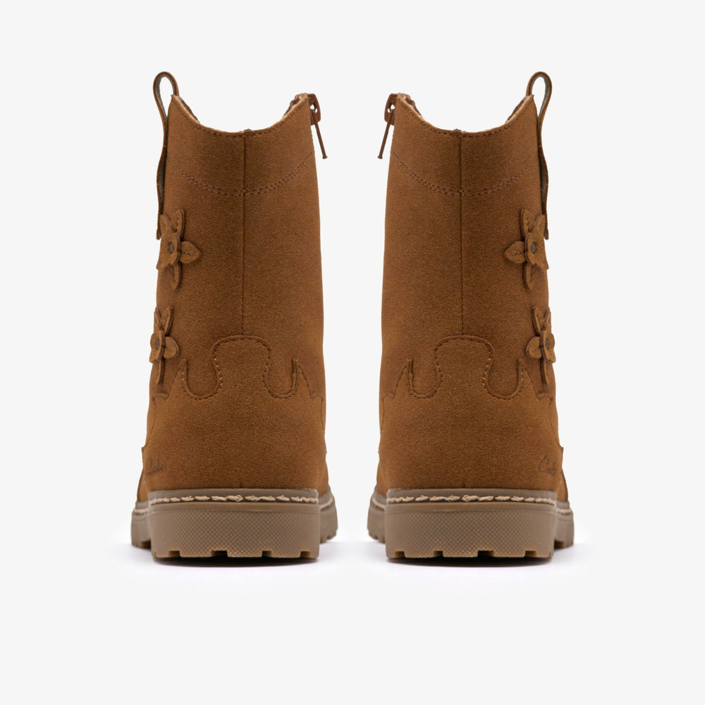 Adelaide Mid Kid Tan | Clarks online