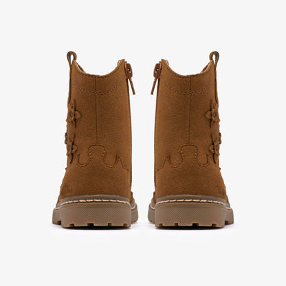 Adelaide Mid Toddler Tan | Clarks outlet