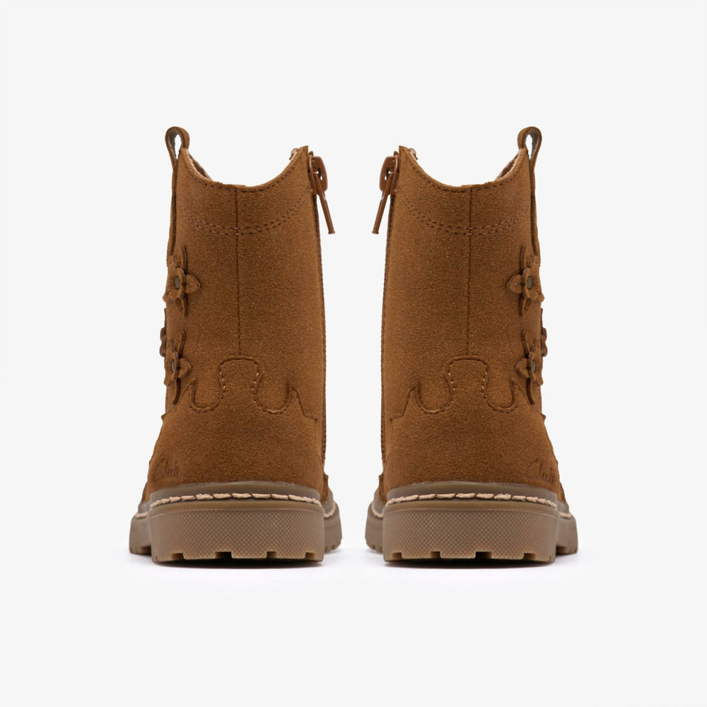 Adelaide Mid Toddler Tan | Clarks outlet