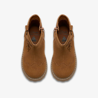 Adelaide Mid Toddler Tan | Clarks outlet