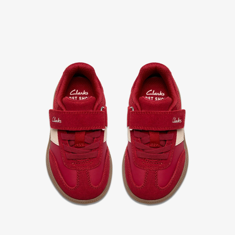 Cypress Step Toddler Burgundy | Clarks outlet