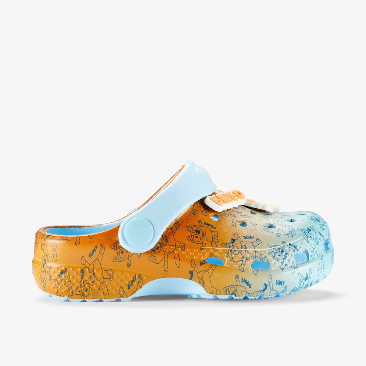 Bluey Fade Clog Kid Blue Combination | Clarks discount