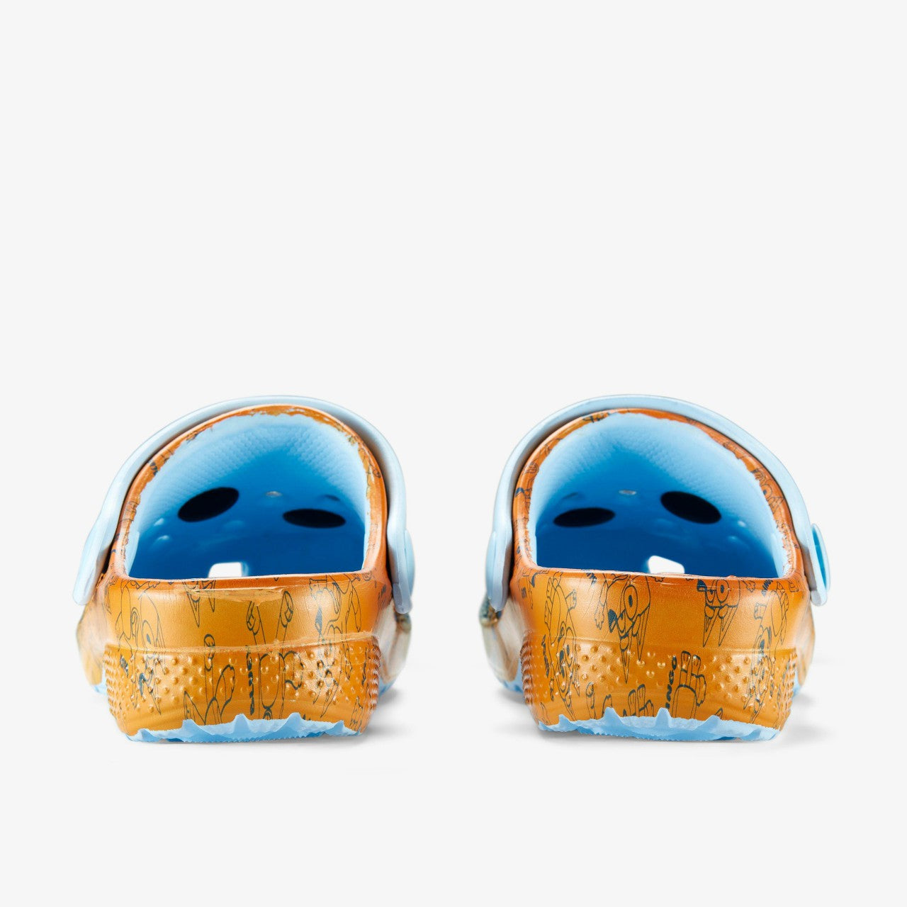 Bluey Fade Clog Kid Blue Combination | Clarks discount