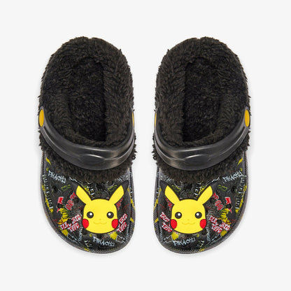 Pika Clog Warm Lined Kid Black Combination | Clarks online