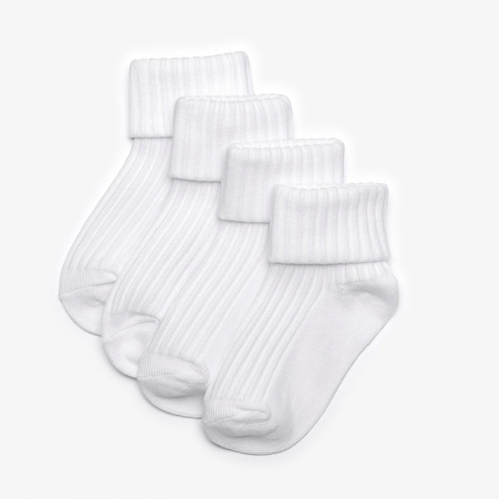 White Socks 4 Pack 6-12 Months White | Clarks outlet