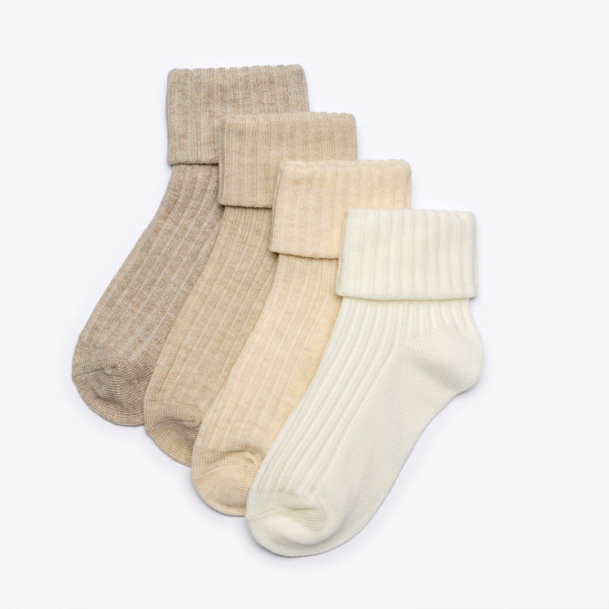 Socks 4 Pack Multicolour 1-2 Years Beige Combination | Clarks online