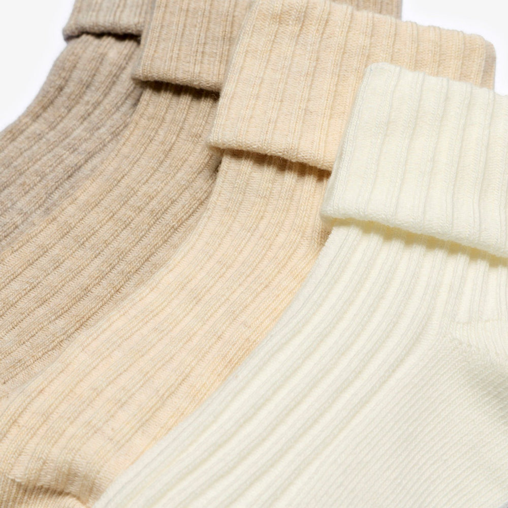 Socks 4 Pack Multicolour 1-2 Years Beige Combination | Clarks online
