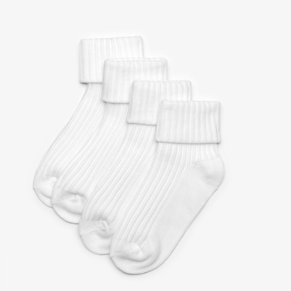 White Socks 4 Pack 1 - 2 Years White | Clarks for sale