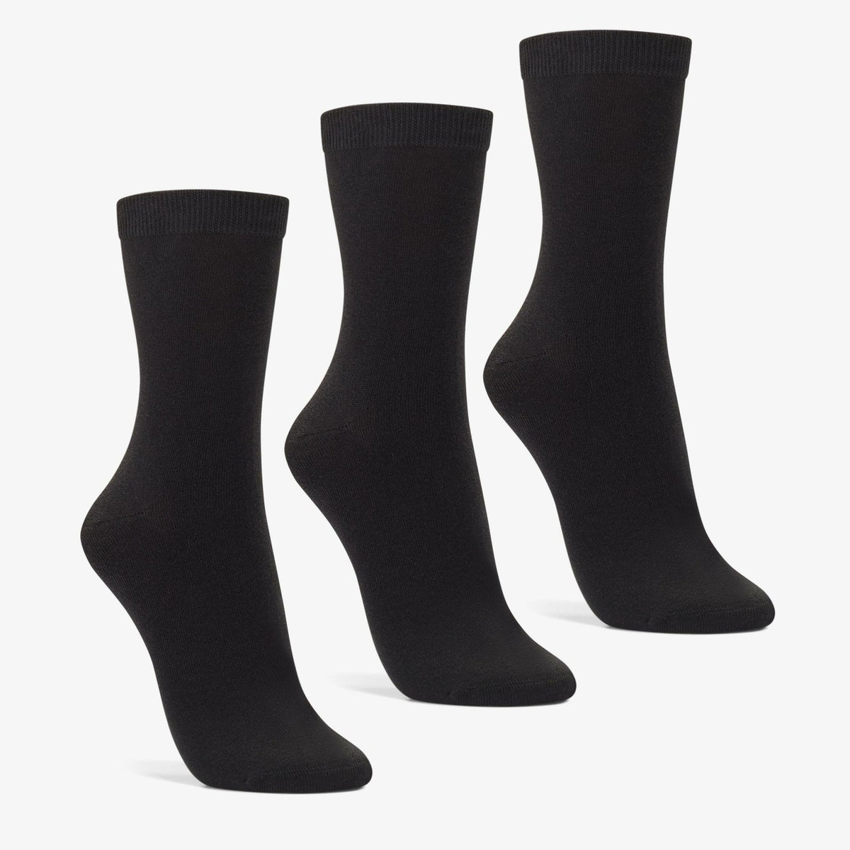 3 Pack Socks Size 2-8 Black Black | Clarks outlet