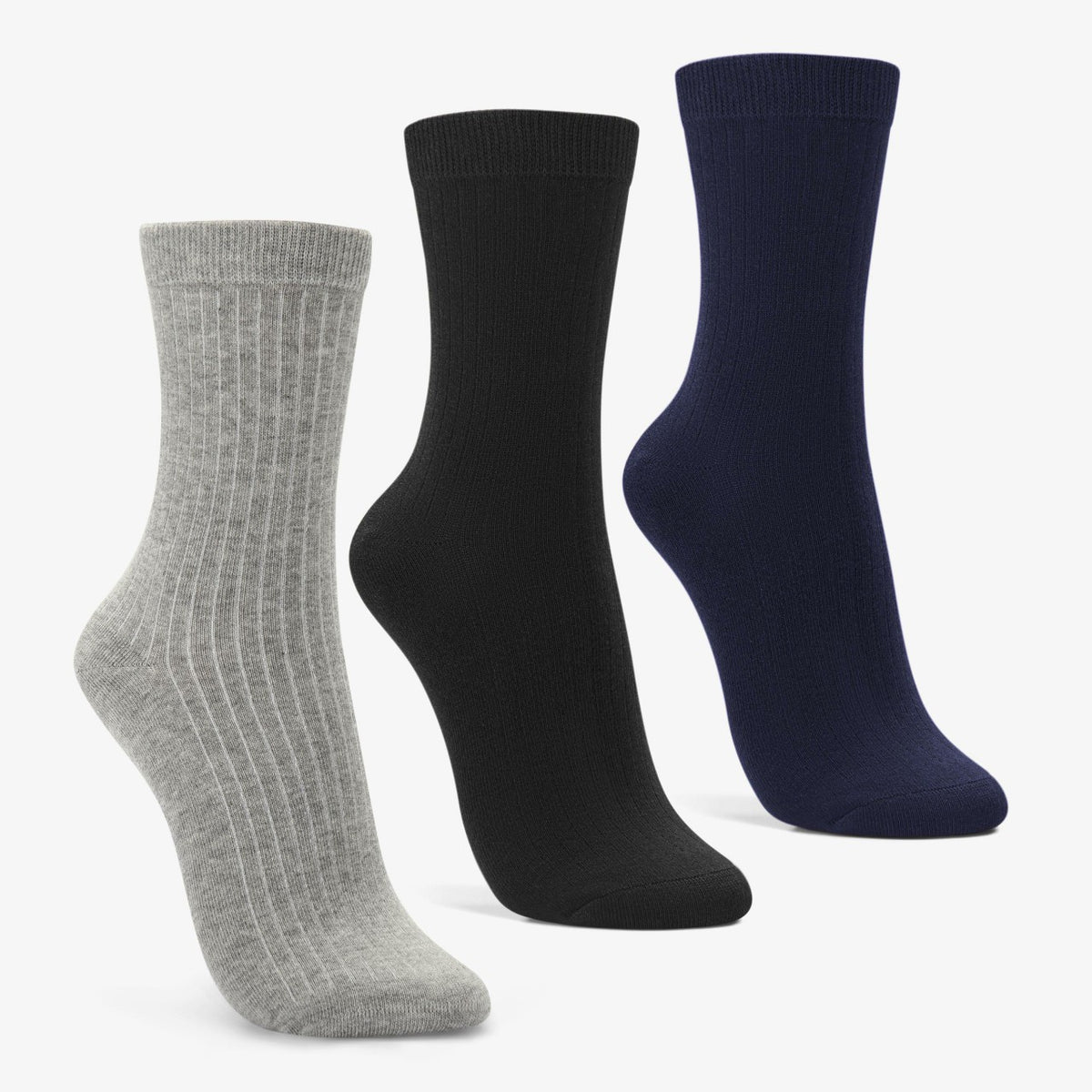 Socks 3 Pack Size 2-8 Mutlicolour Black Multicolour | Clarks discount