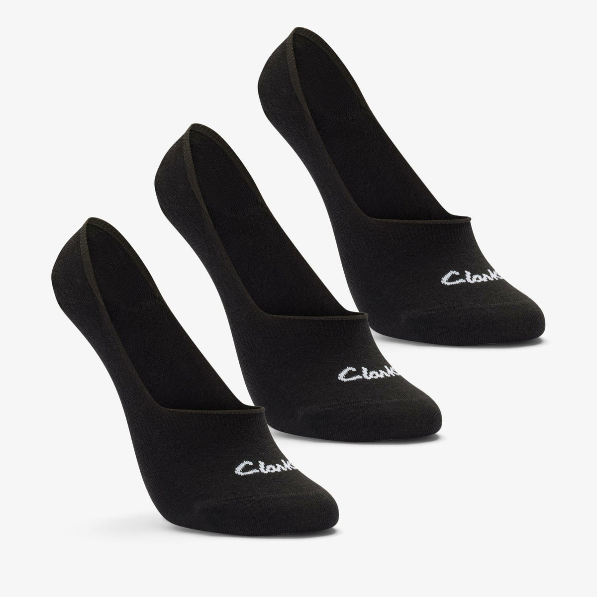 Sock Liners 3 Pack Size 2-8 Black Black | Clarks online