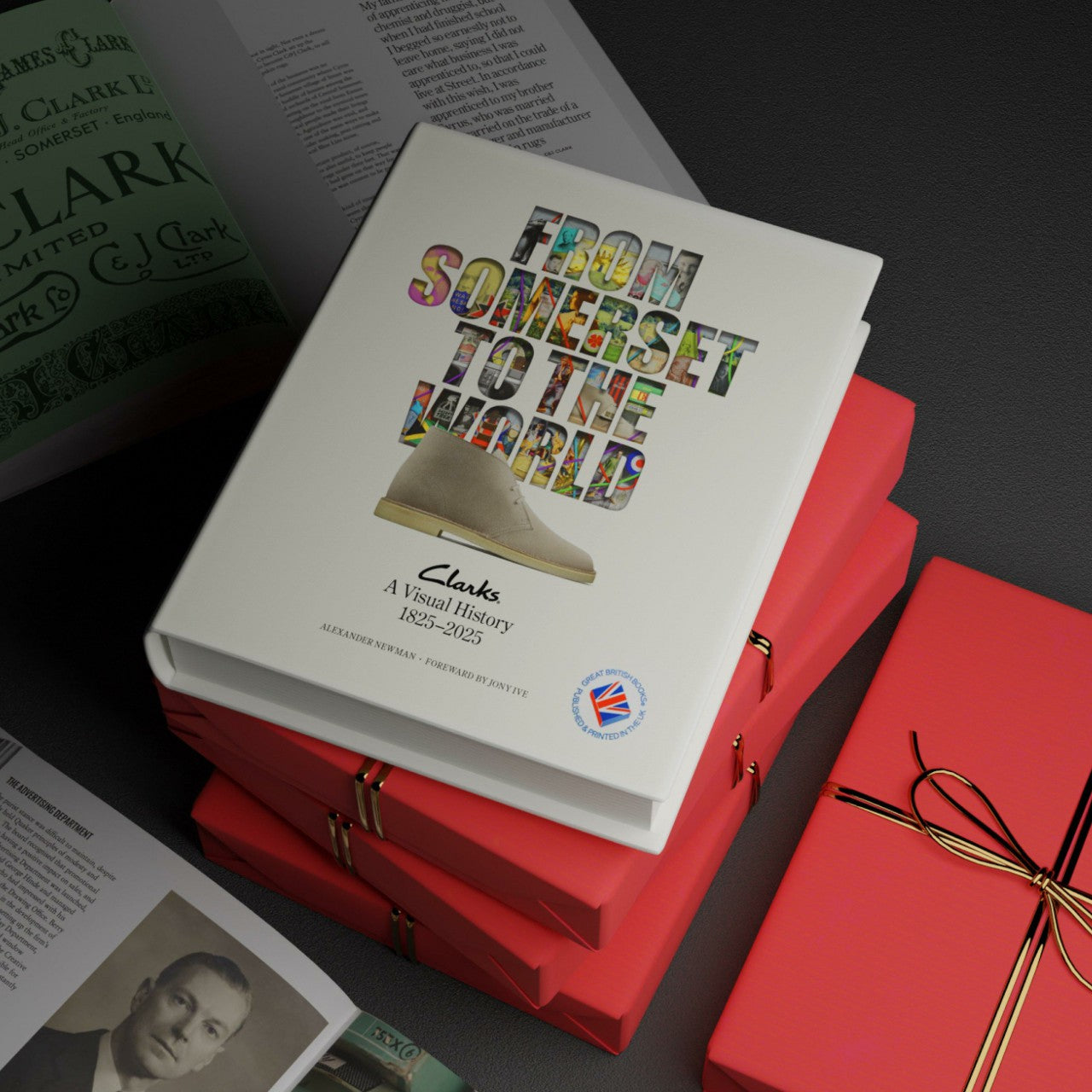From Somerset to the World: Clarks a visual history book 1825–2025  None | Clarks for sale