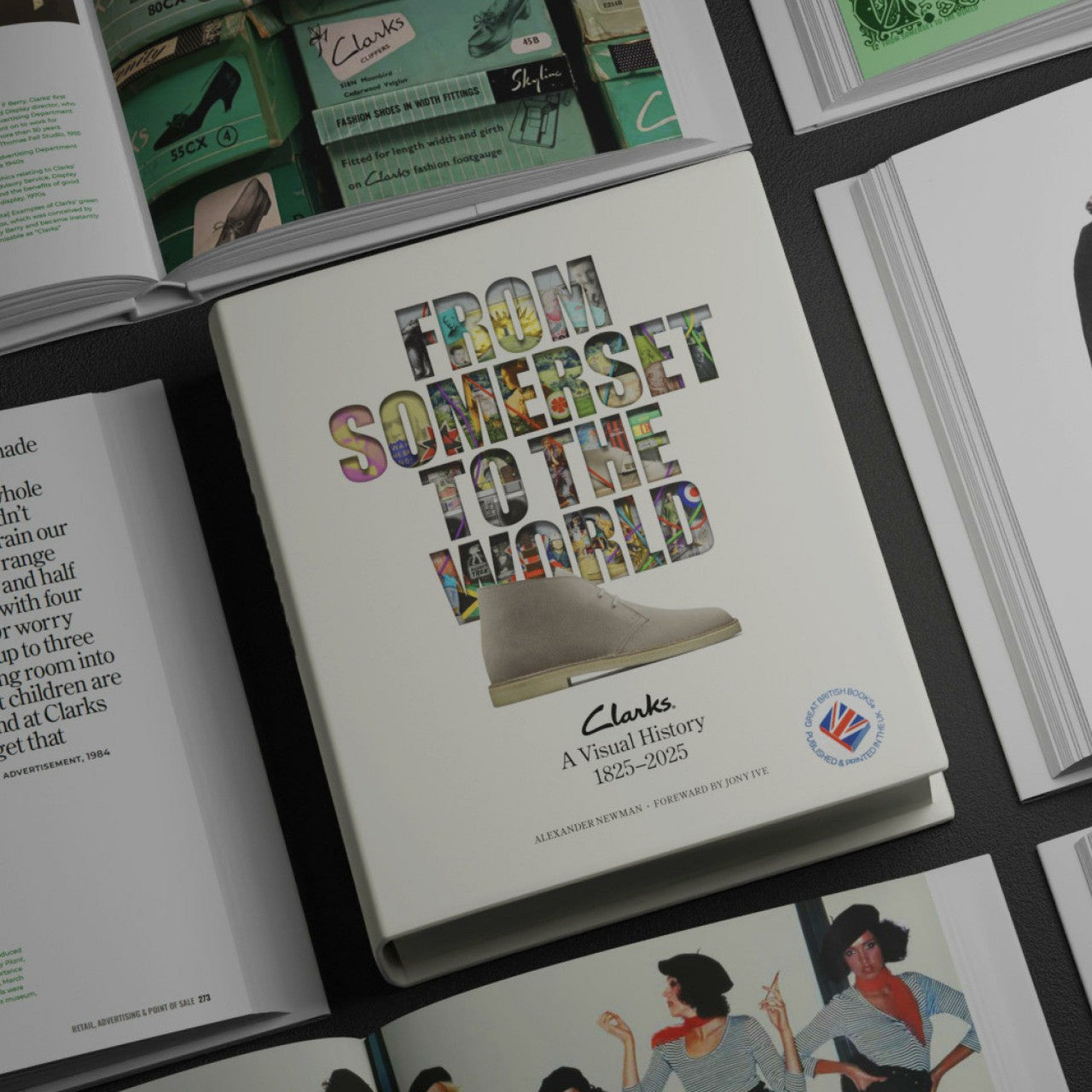 From Somerset to the World: Clarks a visual history book 1825–2025  None | Clarks for sale